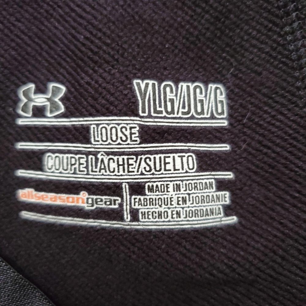 Under Armour Girl's Loose Activewear All Season‎ Gear Pants Black/Pink YLG/JG/G - Picture 6 of 12